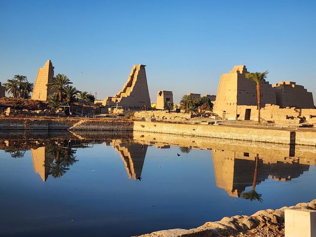 البحيرة المقدسة بالكرنك.. سر المياه التى لا تجف منذ آلاف السنين (صور)