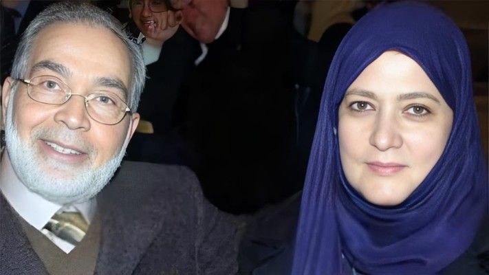 صور نادرة لشمس البارودي من عقد قرانها على حسن يوسف