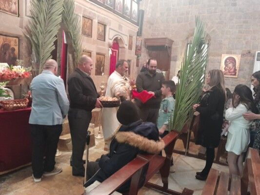 قداديس أحد الشعانين عمت مناطق حاصبيا والعرقوب