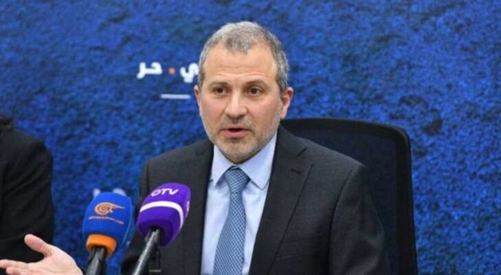 باسيل: إما أن نتفق على إصلاح الدولة وتحييد لبنان وحمايته أو نعود إلى 13 نيسان جديدة
