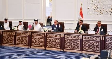 فرص استثمارية متنوعة بمصر.. تفاصيل لقاء الرئيس السيسى بمجتمع الأعمال القطرى