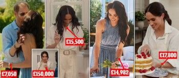 قطع ثمينة للغاية .. إليكم قيمة بعض مجوهرات ميغان ماركل