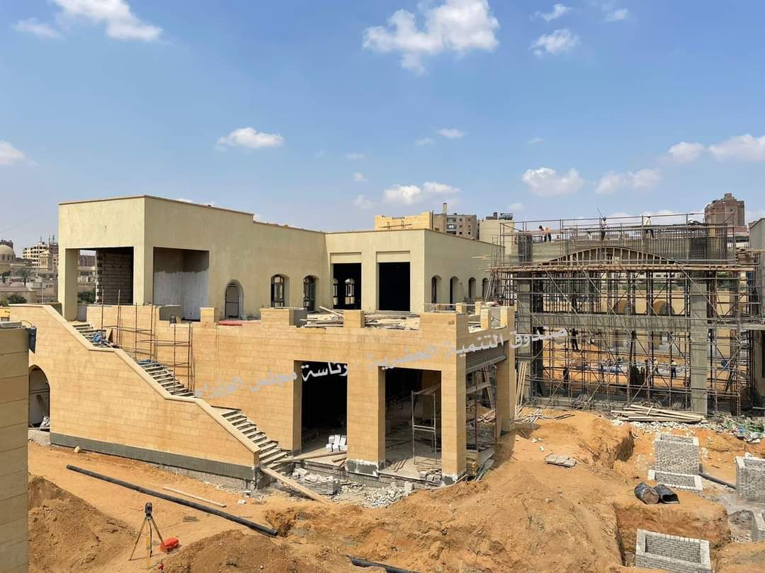 شاهد أحدث صور لمشروع حدائق الفسطاط بالقاهرة