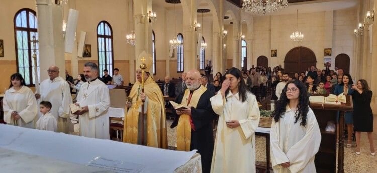 الطوائف المسيحية احتفلت بأحد الشعانين في صيدا