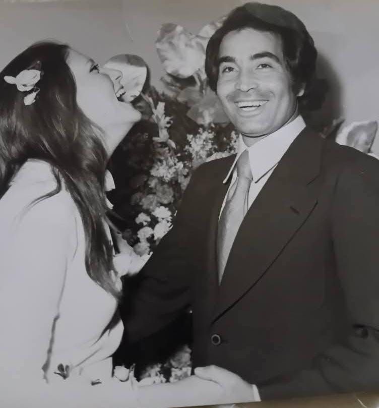 شمس البارودى تنشر صورا من عقد قرانها على حسن يوسف.. وتكشف: أحيى ذكراه بختم القرآن