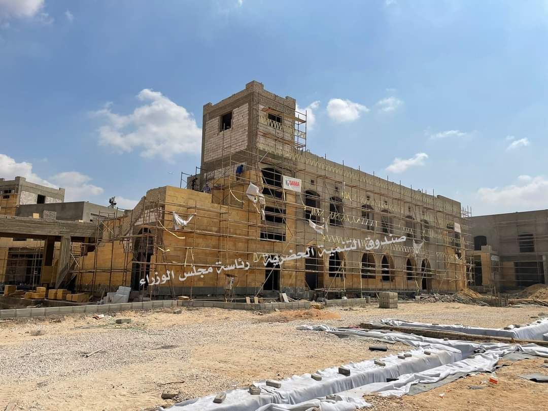 شاهد أحدث صور لمشروع حدائق الفسطاط بالقاهرة