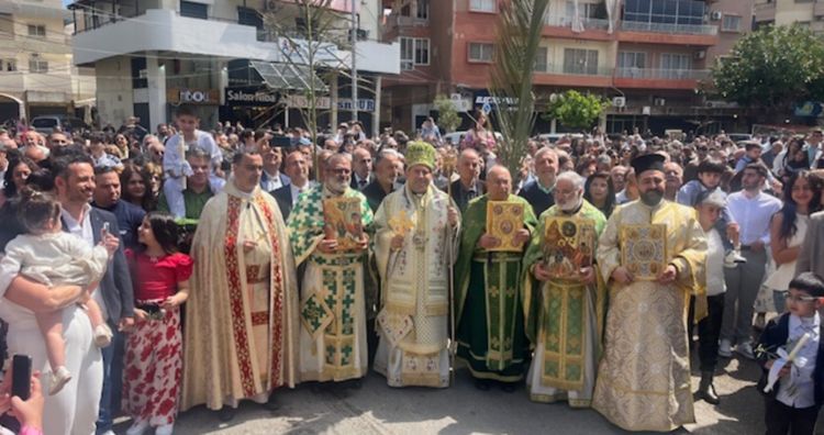 قداديس أحد الشعانين عمت مناطق حاصبيا والعرقوب