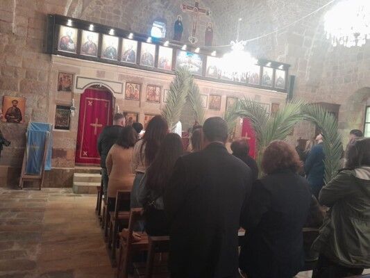 قداديس أحد الشعانين عمت مناطق حاصبيا والعرقوب