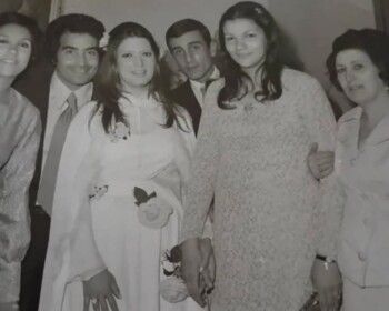 صور نادرة لشمس البارودي من عقد قرانها على حسن يوسف