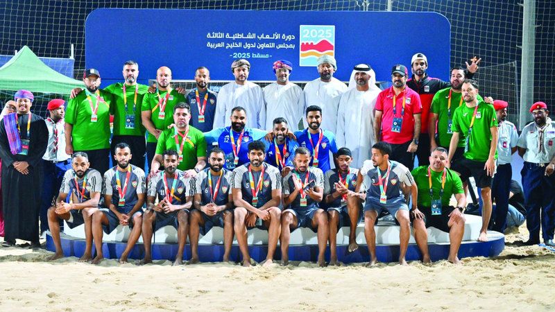 الامارات | 23 ميدالية حصيلة الإمارات في الألعاب الخليجية الشاطئية