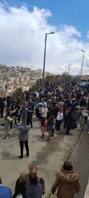 الأب معلوف ترأس قداس احد الشعانين في زحلة