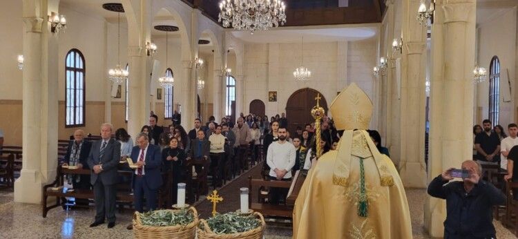 الطوائف المسيحية احتفلت بأحد الشعانين في صيدا