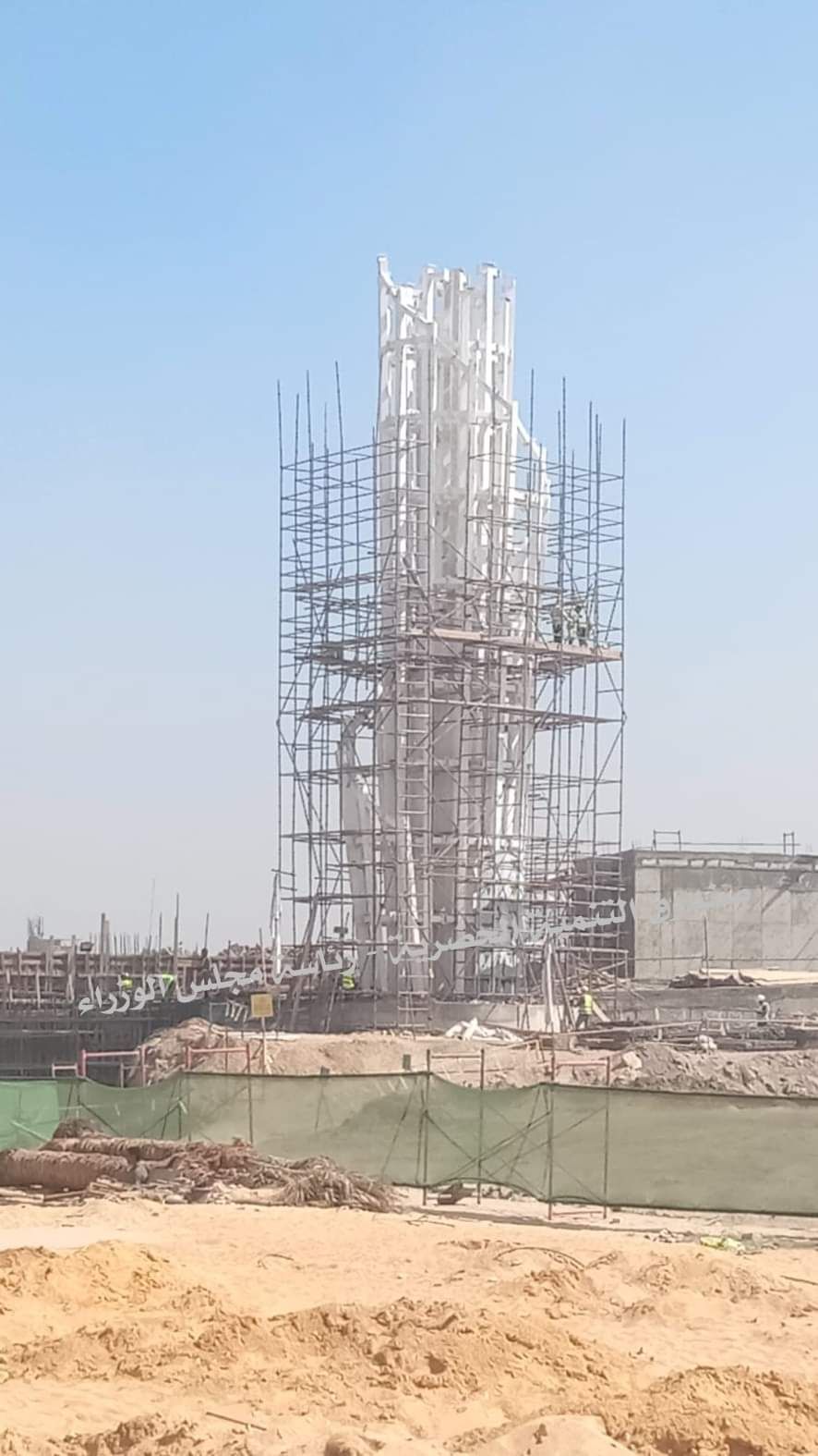 شاهد أحدث صور لمشروع حدائق الفسطاط بالقاهرة