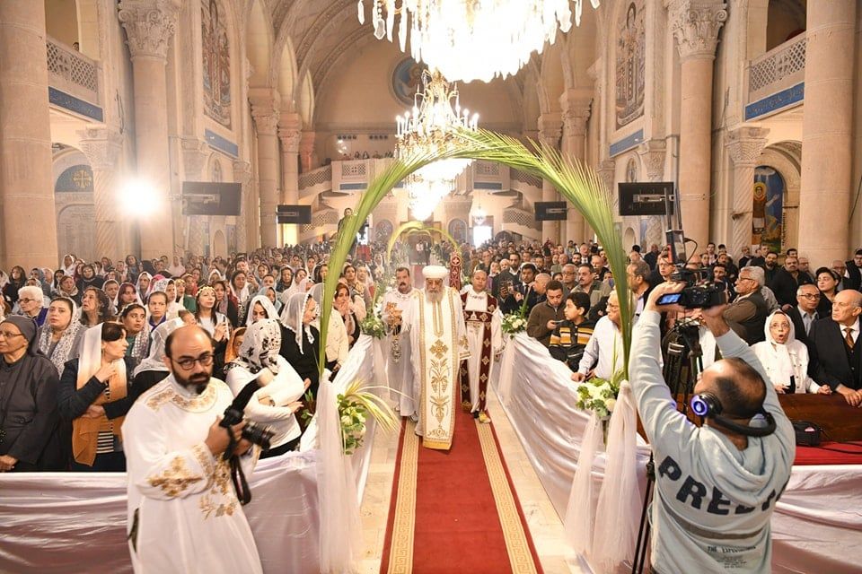 "مَلِّك المسيح على قلبك وتُب عن خطاياك.. أبرز رسائل البابا فى قداس أحد الشعانين بالإسكندرية