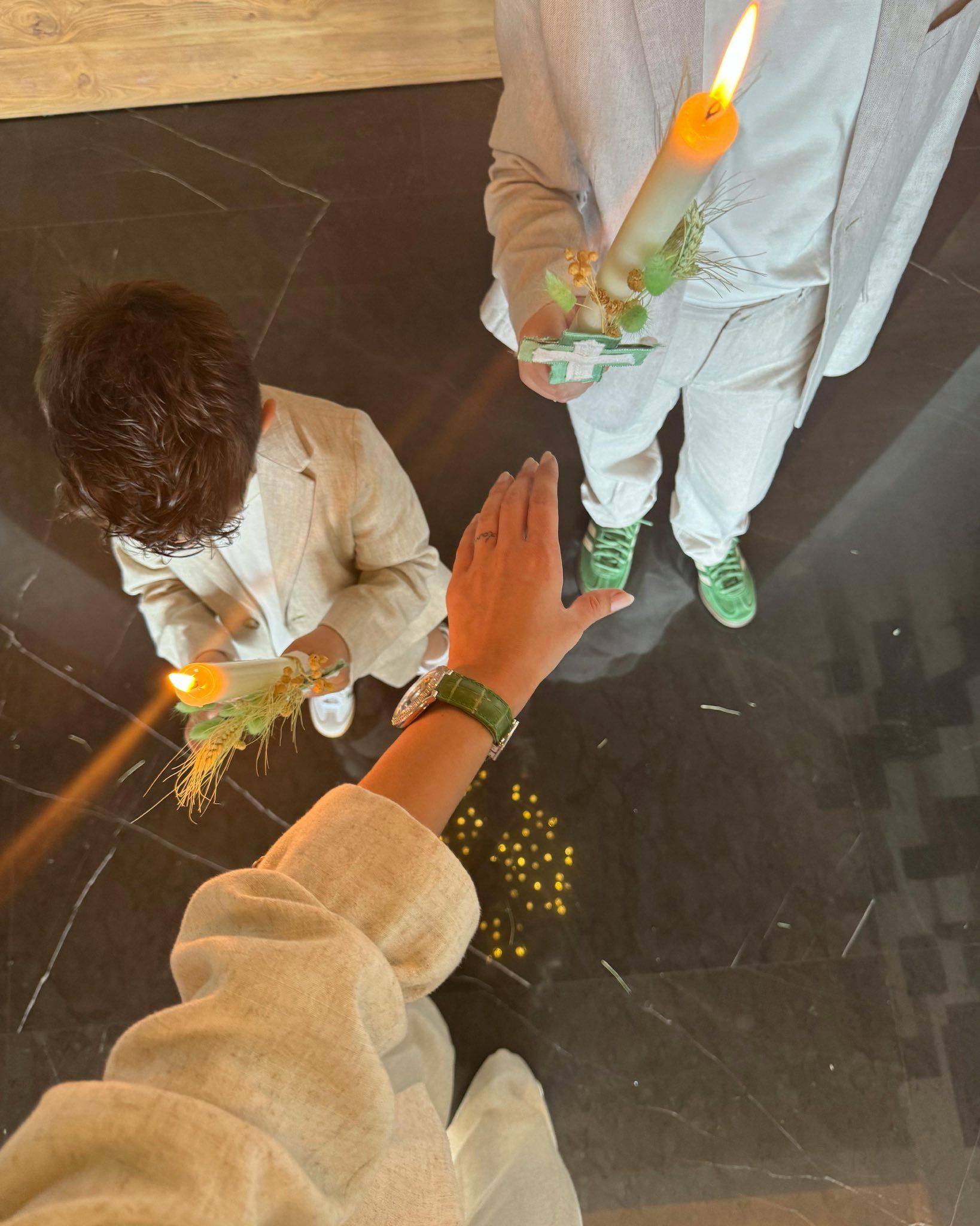 ميريام فارس تحتفل بأحد الشعانين مع أسرتها.. صور