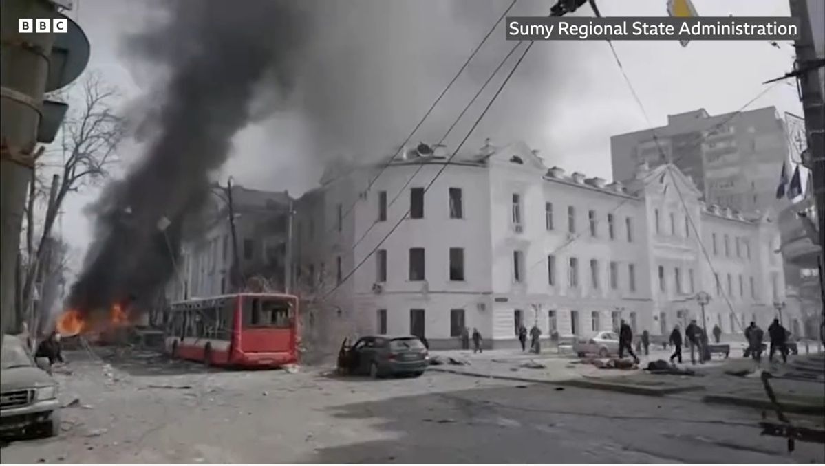 الولايات المتحدة وحلفاء أوكرانيا ينددون بالضربة الروسية على مدينة سومي، فما أهمية المدينة؟