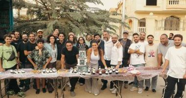 آسر ياسين وأسماء جلال يستآنفان تصوير فيلم إن غاب القط