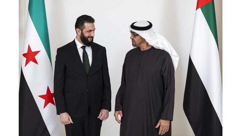 الامارات | "أحمد الشرع" يتصدّر "إكس" في الدولة.. "مرحبا الساع بضيف الإمارات"