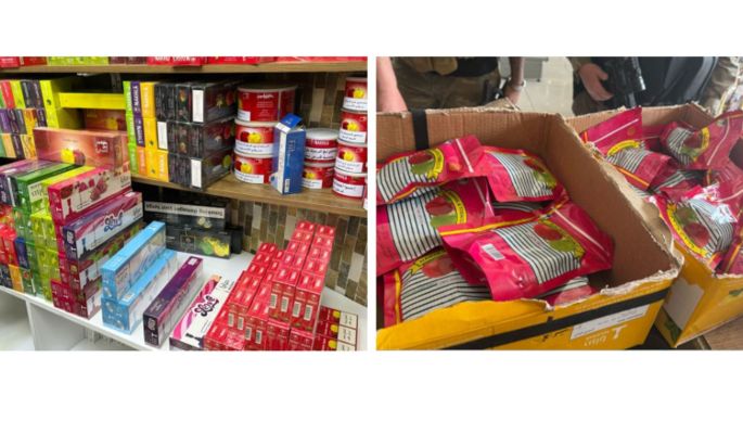 "الريجي" ضبطت منتجات مهرّبة ومزوّرة في الجية وبرجا والشويفات