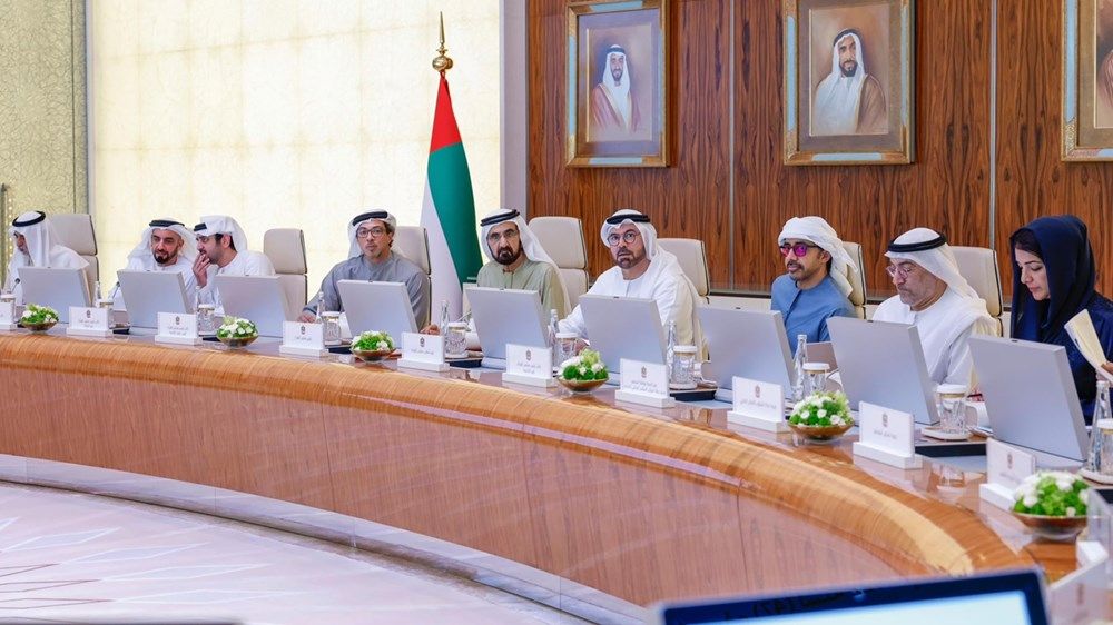محمد بن راشد يترأس اجتماع مجلس الوزراء