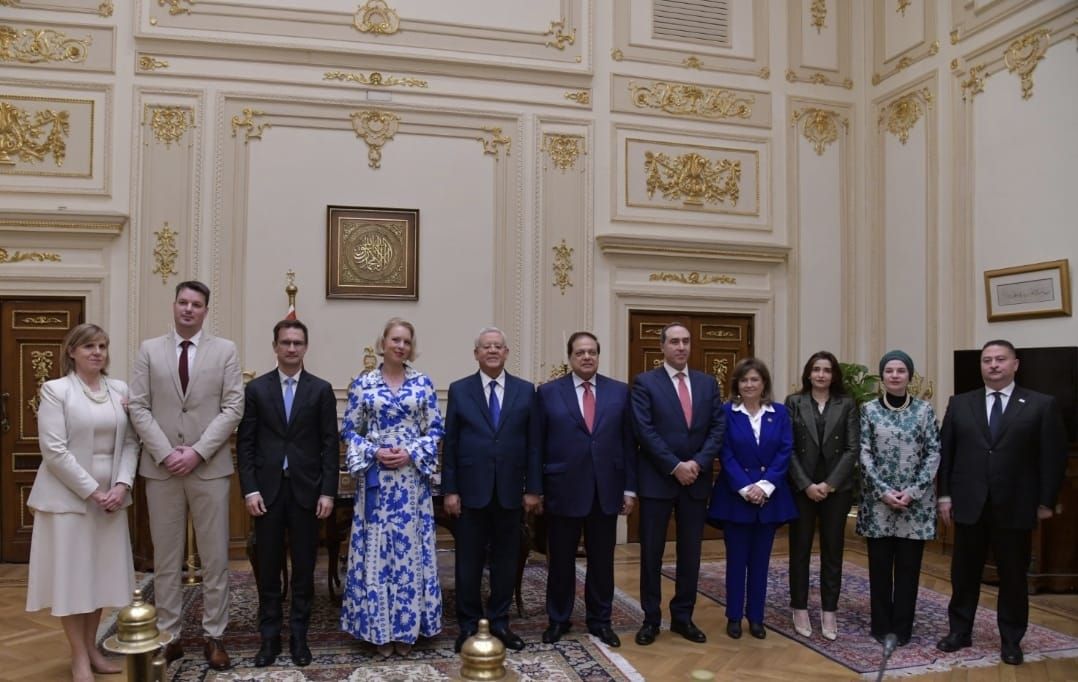 رئيس مجلس النواب يستقبل رئيسة الجمعية الوطنية السلوفينية