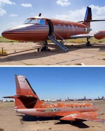 طائرة إلفيس بريسلي الفارهة تباع بسعر زهيد جداً والسبب!