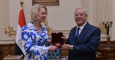 رئيس مجلس النواب يستقبل رئيسة الجمعية الوطنية السلوفينية