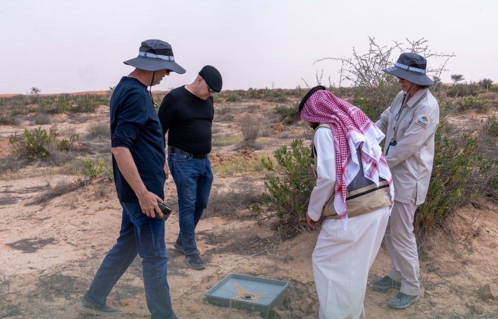 هيئة تطوير محمية الإمام عبد العزيز تنظم زيارة ميدانية لخبراء منظمة شبكة مبتكري المدن
