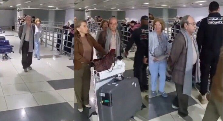 دريد لحام يعود الى سوريا بعد غياب من دون استقبال رسمي- بالفيديو