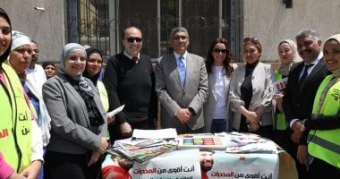 محافظ الجيزة يشهد فعالية صندوق مكافحة الإدمان بمساكن روضة السودان