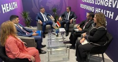 وزير الصحة يبحث مع نظيره اليونانى تعزيز التعاون فى الرعاية الصحية للأشقاء الفلسطينيين