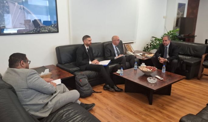 الصدي ترأس اجتماعاً لمواجهة شح المياه وقلة المتساقطات واستقبل وفدا من البنك الدولي