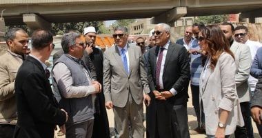 محافظ الجيزة يتفقد تطوير الشوارع المحيطة بمستشفى بولاق الدكرور قبل الافتتاح