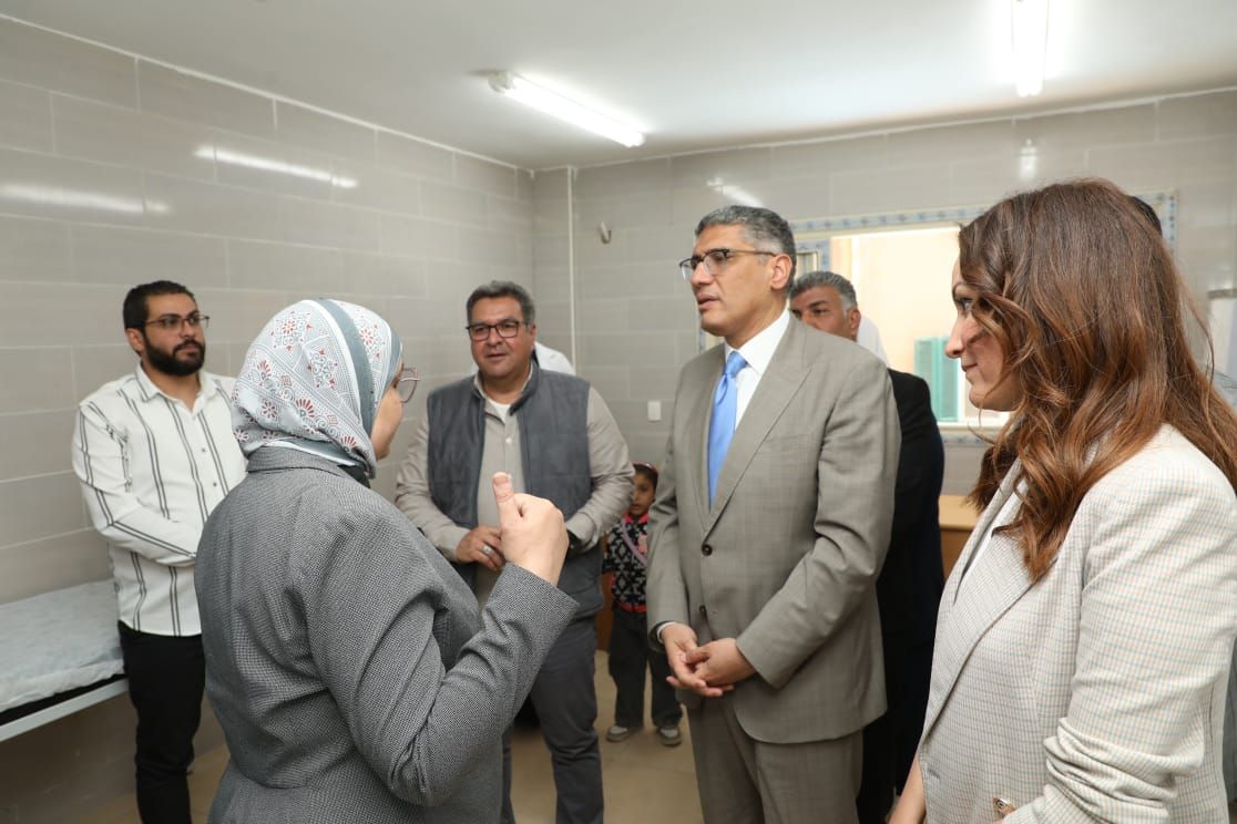 افتتاح وحدة صحية بمساكن روضة السودان فى الدقى