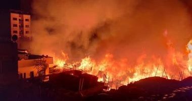محافظ القاهرة: السيطرة على حريق مغالق الخشب بالشرابية دون وفيات أو إصابات