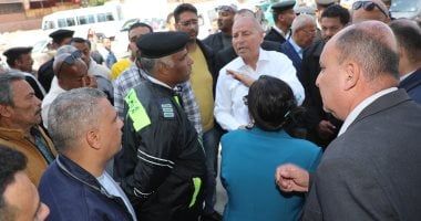 محافظ القاهرة يوجه بتطوير وتشجير محيط موقف السلام الجديد.. صور