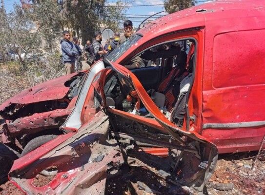 "النشرة": إصابات جراء استهداف مسيّرة إسرائيلية لـ"رابيد" في بلدة عيترون