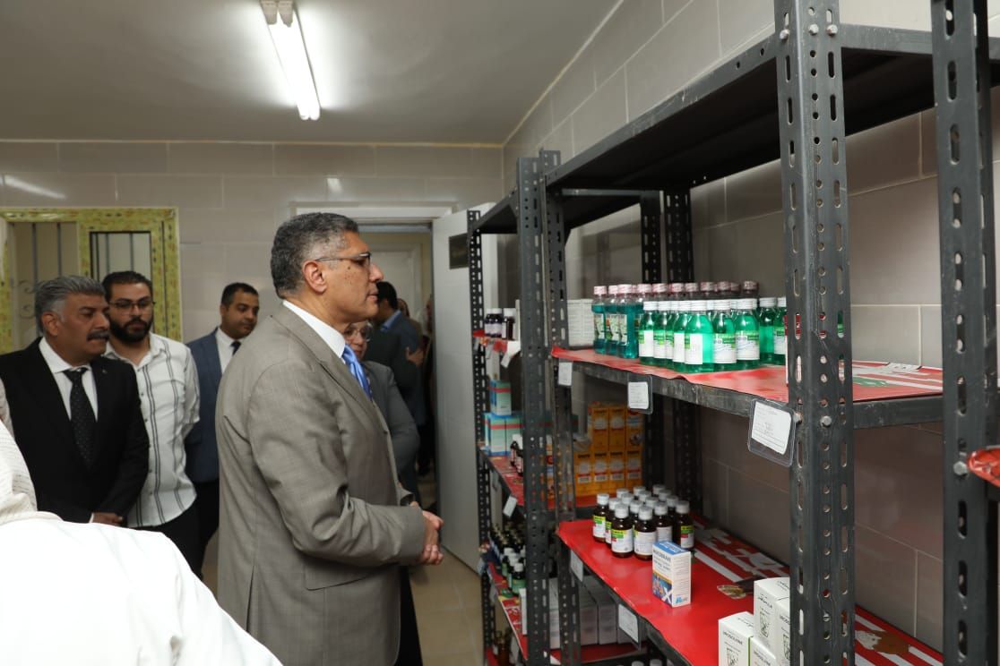 افتتاح وحدة صحية بمساكن روضة السودان فى الدقى