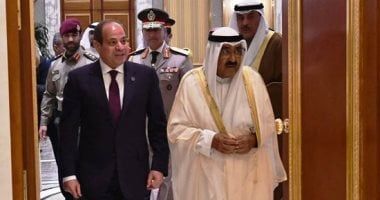 شاهد جولة الرئيس السيسى الخليجية لكل من قطر والكويت.. فيديو
