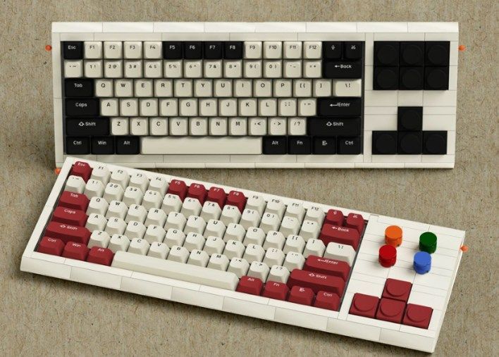 تكنولوجيا: لوحة مفاتيح ميكانيكية متوافقة مع Lego تثير الحماس قبل إطلاقها على Kickstarter