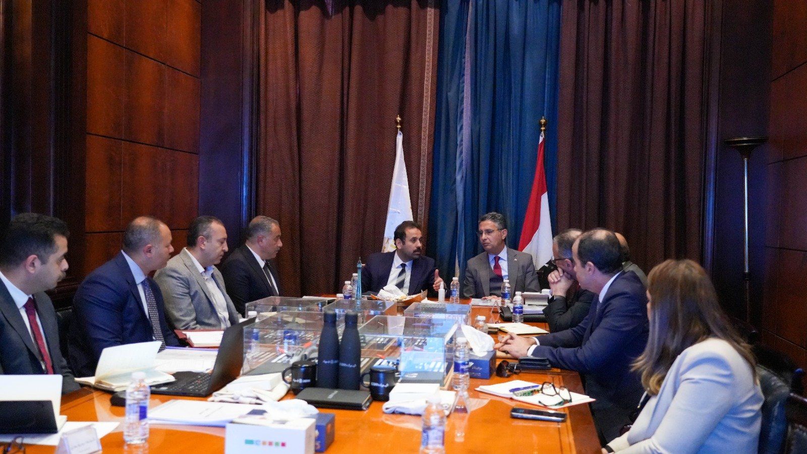 وزير التموين يبحث مع رئيس جهاز مستقبل مصر للتنمية تفعيل البورصة السلعية