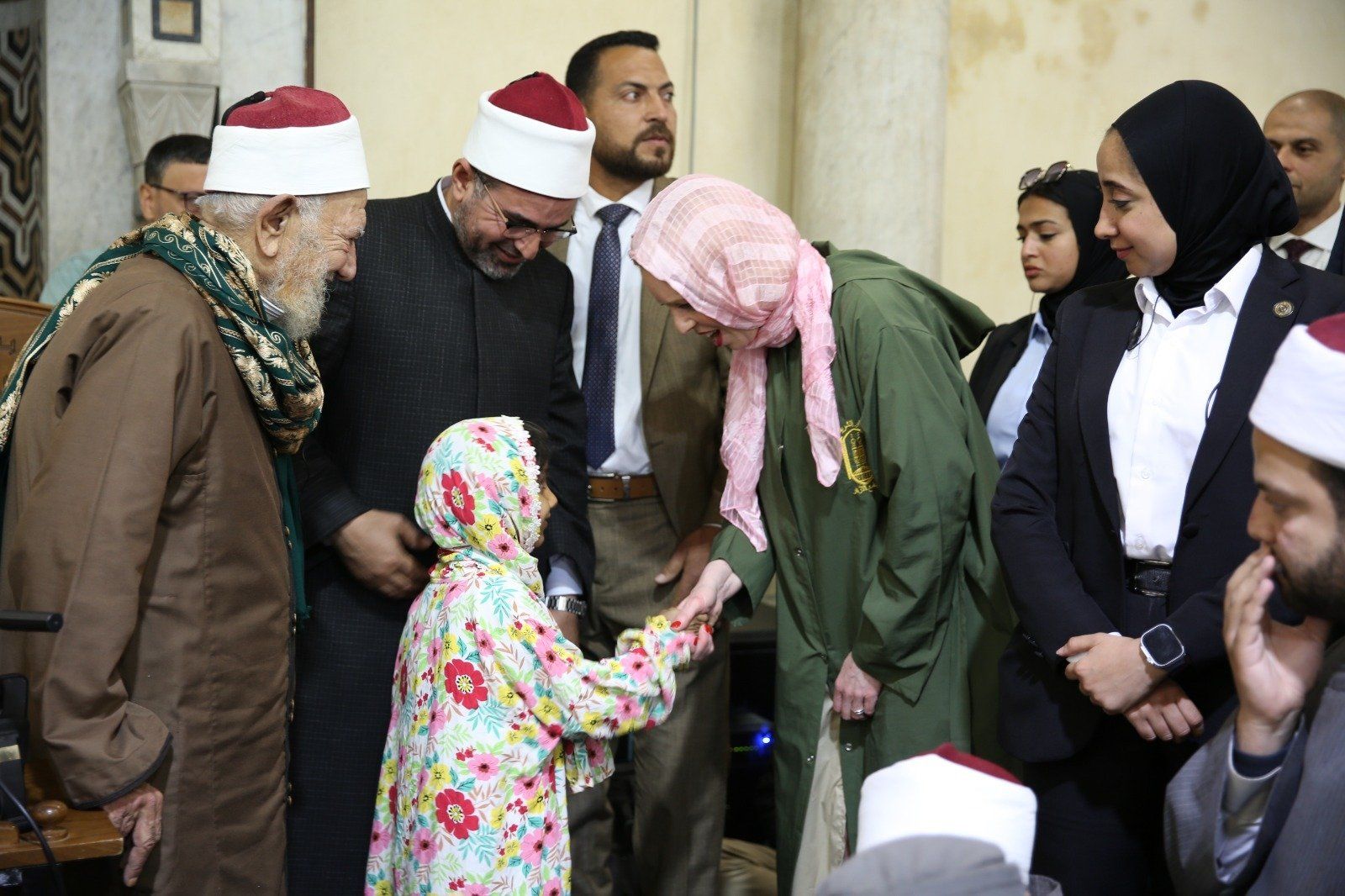 رئيسة البرلمان السولوفينى تزور الجامع الأزهر.. صور