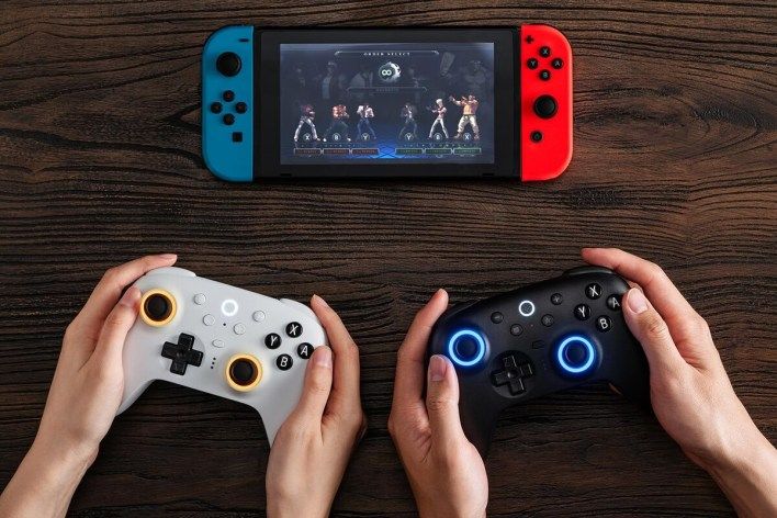 تكنولوجيا: إصدار جديد من ذراع 8BitDo Ultimate 2 يدعم البلوتوث ويتوافق مع Nintendo Switch