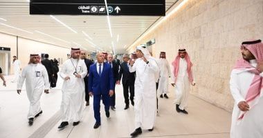 كامل الوزير يزور مترو الرياض ويبحث التعاون الصناعى مع السعودية