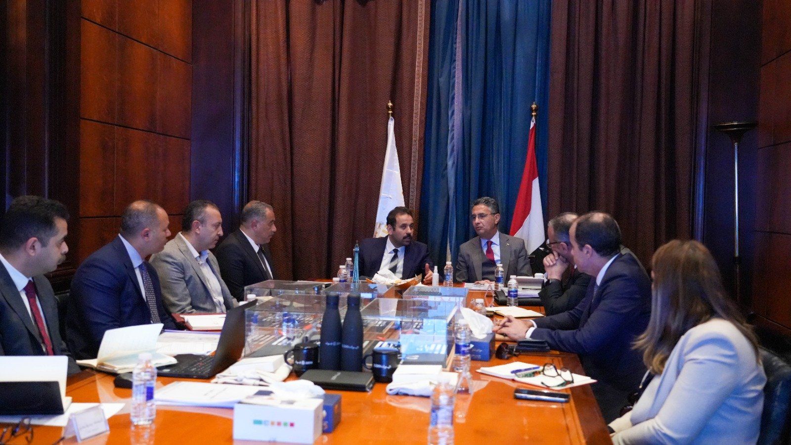 وزير التموين يبحث مع رئيس جهاز مستقبل مصر للتنمية تفعيل البورصة السلعية