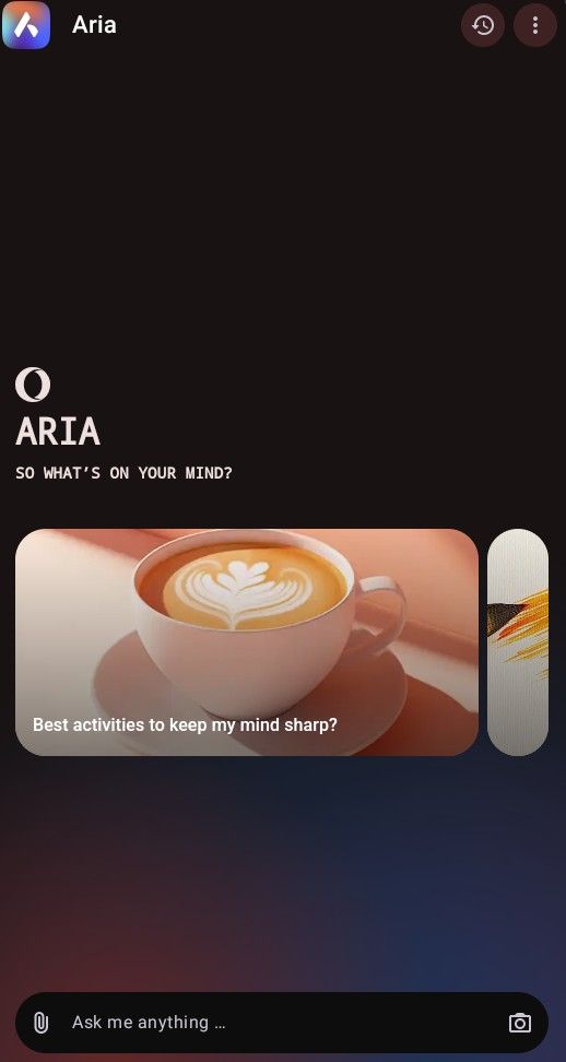 تكنولوجيا: متصفح Opera Mini يحصل على دعم الذكاء الاصطناعي Aria