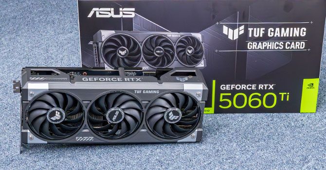 تكنولوجيا: مراجعة بطاقة ASUS TUF Gaming RTX 5060 Ti OC (نسخة 16GB)