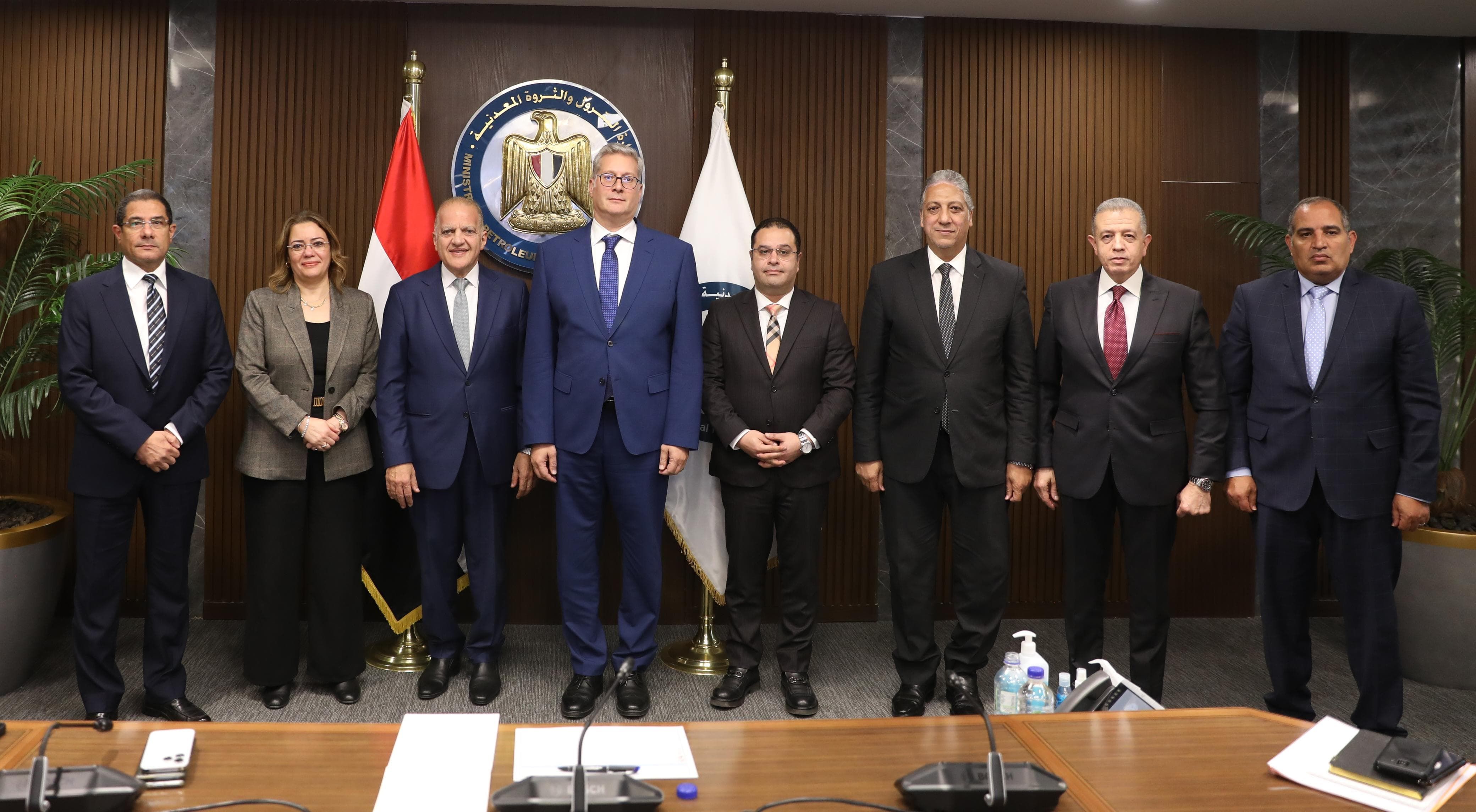 وزير البترول يعقد سلسلة لقاءات مع هيئة مكتب لجنة الطاقة بمجلس النواب