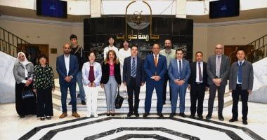 جامعة حلوان تبحث سبل التعاون بمجال الطب الصينى التقليدى مع جامعات صينية