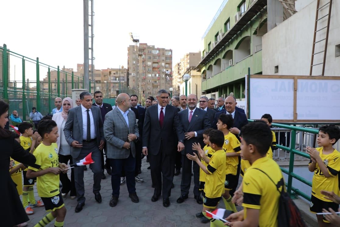 محافظ الجيزة يطلق النسخة الأولى من مونديال المدارس 2025 بالمحافظة.. صور